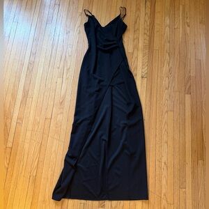 Emerald Sundae Black Maxi Dress